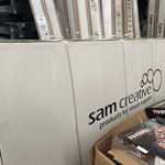 2x Pinboard Pro Grey 120×240 cm Sam Creative, PBPSG120240